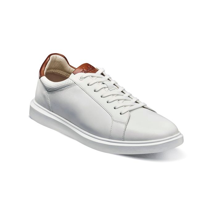 Sneaker trắng nam Florsheim Social Lace-to-Toe