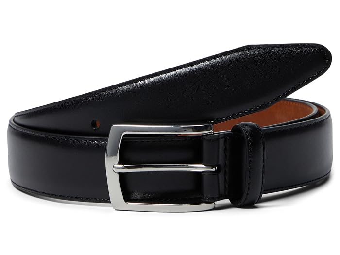 Johnston & Murphy Feather Edge Belt màu đen