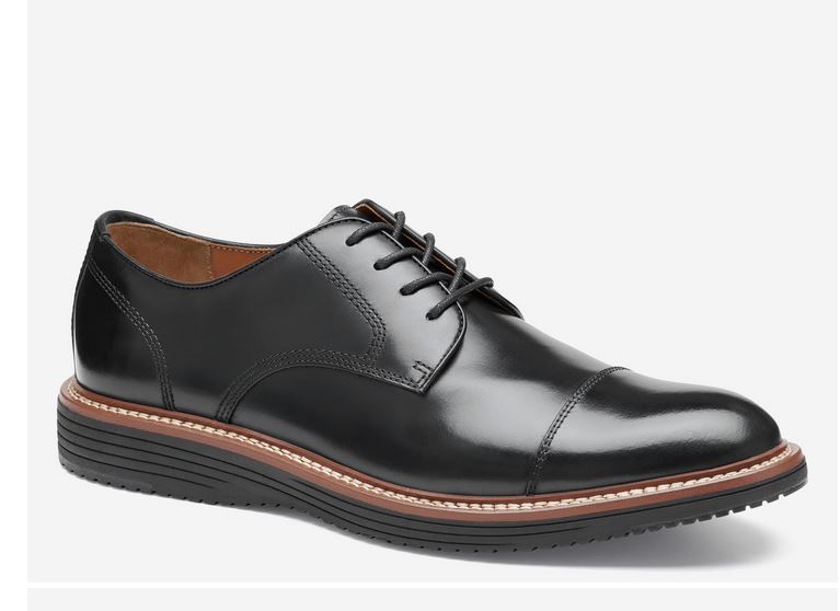 Giày da nam business casual Johnston & Murphy Upton Dress Cap Toe