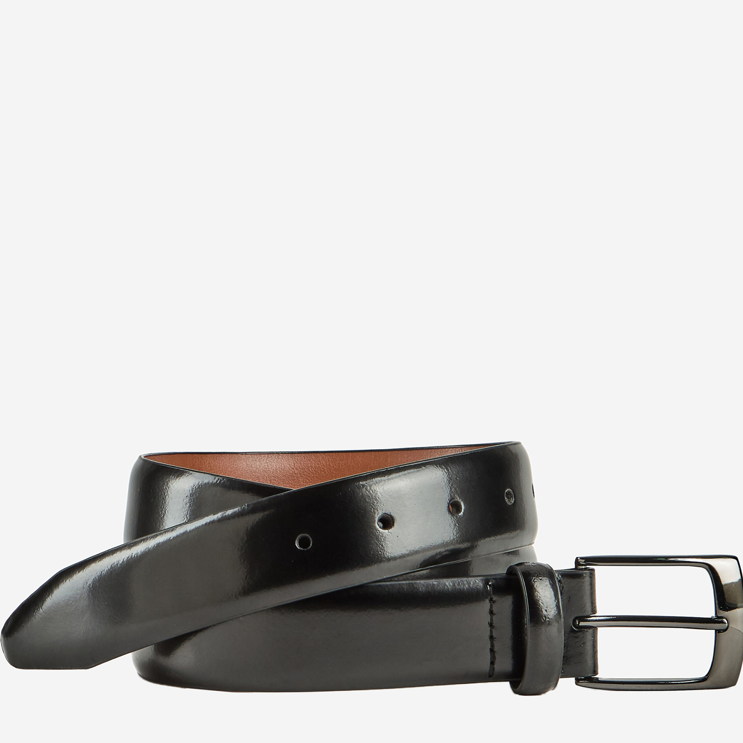 Johnston & Murphy Upton Dress Leather Belt màu đen